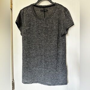Rag & Bone tshirt, women’s’ size medium. Soft, gray pullover, cap sleeve